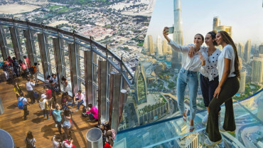At The Top, Burj Khalifa Gold + Sky Views Observatory
