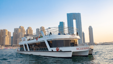 Dubai Marina Sunset Cruise with Live Music & Open Bar