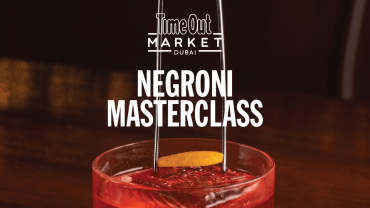 Negroni Masterclass at Time Out Market in Dubai