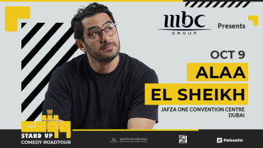 Alaa el sheikh Stand-up at Jafza One Convention Centre