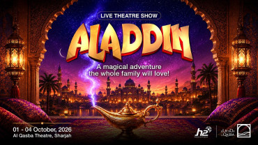 Aladdin at Al Qasba in Sharjah