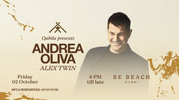 Andrea Oliva at Be Beach Dubai