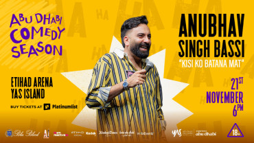 Anubhav Singh Bassi Live - Kisi Ko Batana Mat in Abu Dhabi