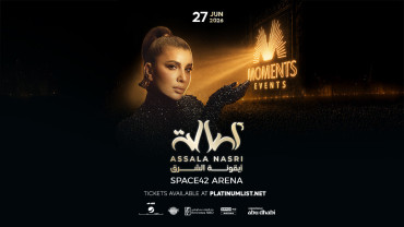 Assala Nasri Live at Space42 Arena in Abu Dhabi