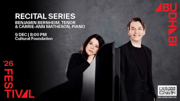 Recital Series: Benjamin Bernheim and Carrie-Ann Matheson at Abu Dhabi Festival 2026