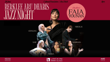 Berklee Abu Dhabi’s Jazz Night featuring Faia Younan