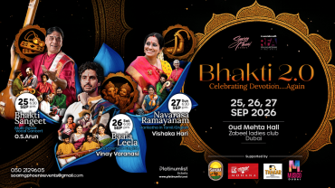 Bhakti at Oud Mehta Theater in Dubai