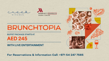 Brunchtopia Family Brunch in Marriott Marquis Dubai Creek