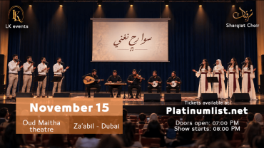 Choir Sing-Along "Sawa Rah N'ghanni" in Dubai