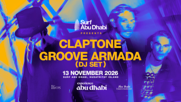 Claptone and Groove Armada in Abu Dhabi