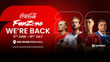 Coca-Cola Fanzone by Mcgettigan’s at Reem Mall, Abu Dhabi