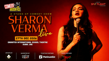 Comedy Box Office By Sharon Verma in Dubai