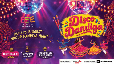 Disco Dandiya - Season 3 at Radisson Blu, Deira Creek in Dubai