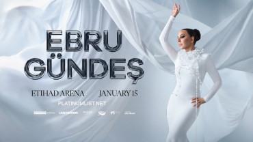 Ebru Gundes at Etihad Arena