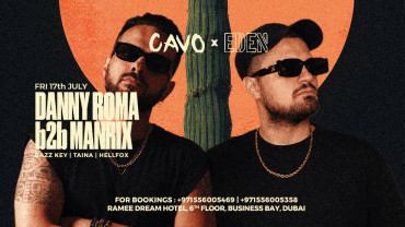 Eden presents Danny Roma B2B Marnix live at Cavo in Dubai