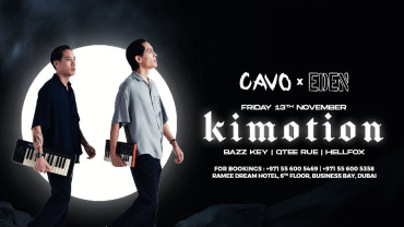 Eden presents Kimotion live at Cavo in Dubai