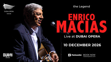 Enrico Macias at Dubai Opera