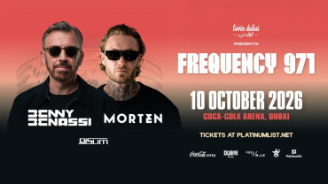 Frequency 971 - Benny Benassi, Morten and DJ Slim in Dubai