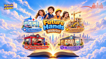 Future hand district in Sharjah