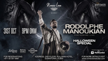 Halloween After Dark Presents Rodoulphe Manoukian Live at Romeo Lane Dubai