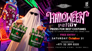 Halloween party by HUSH