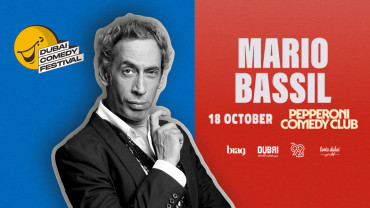 Mario Basil Live at Dubai Comedy Festival