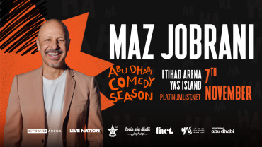 Maz Jobrani at Etihad Arena
