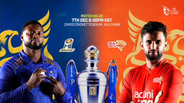MI Emirates vs Gulf Giants in Abu Dhabi