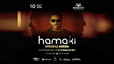 Mohamed Hamaki Live at Space42 Arena in Abu Dhabi