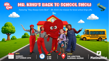 Mr. Kind’s Back-to-School Live Show at The Junction in Dubai