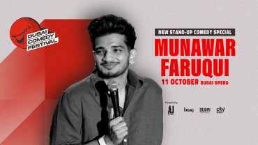 Munawar Faruqui Live at Dubai Comedy Festival