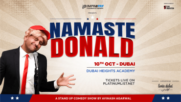 Namaste Donald - Avinash Agarwal Live in Dubai