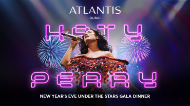 New Year's Eve Under The Stars Gala Dinner Featuring Katy Perry In Dubai