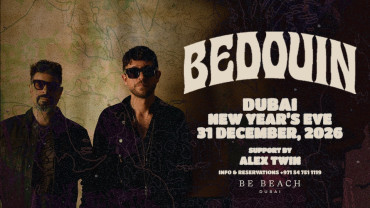 New Year's Eve with Bedouin at Be Beach Dubai