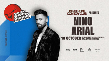 Nino Arial Live at Dubai Comedy Festival
