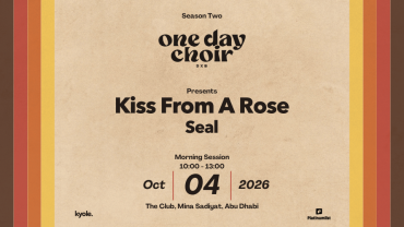 One Day Choir DXB presents 'Kiss From A Rose' in Abu Dhabi