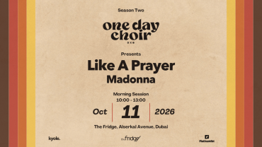One Day Choir DXB Presents 'Like A Prayer' - Morning Session in Dubai