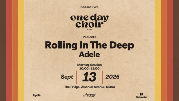 One Day Choir DXB Presents 'Rolling in the Deep' - Morning Session