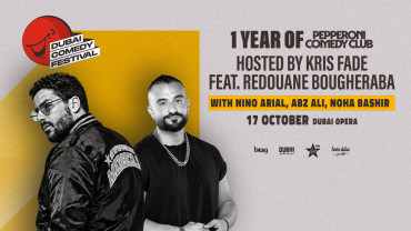 One Year of Pepperoni Live at Dubai Comedy Festival