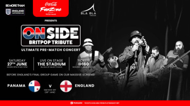 Onside Britpop concert before England v Panama in Dubai