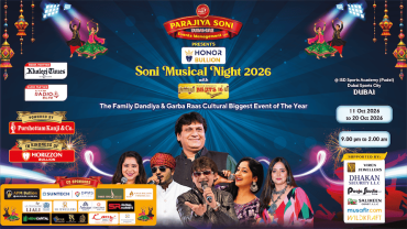 Parajiya Soni Events Present Navratri 2026 at Dubai