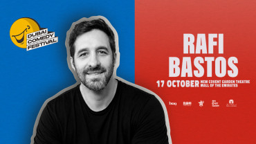 Rafi Bastos Live at Dubai Comedy Festival in Dubai