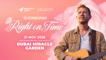 Right On Time - Stephen Speaks Live in Dubai