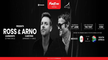 Ross Learmonth & Arno Carstens - World Cup Kick Off Concert in Dubai