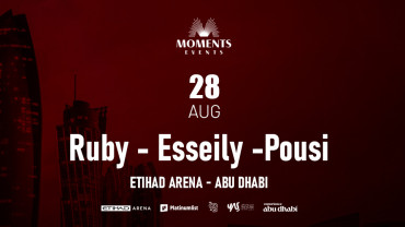 Ruby, Esseily, and Pousi in Abu Dhabi