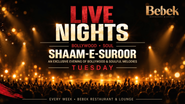 Shaam-e-Suroor with Shahid Shabaz at Bebek Restaurant & Lounge