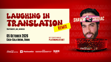 Shawn Chidiac Live - Laughing in Translation Remix in Dubai