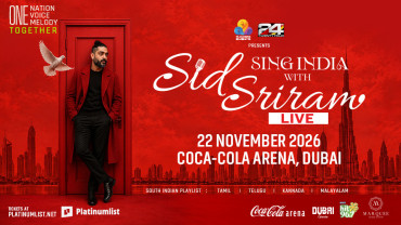 Sid Sriram - Sing India in Dubai
