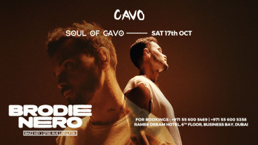 Soul of Cavo presents Brodie Nero live in Dubai