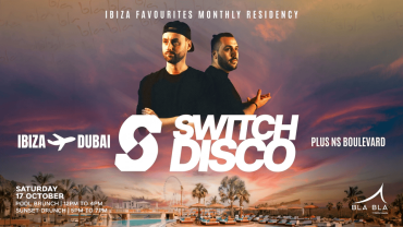 Switch Disco & Brunch at Bla Bla Beach Club in Dubai